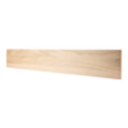 Stairtek Unfinished Red Oak Solid Hardwood 3/4 in thick x 7.25 in wide x 48 in Length Riser